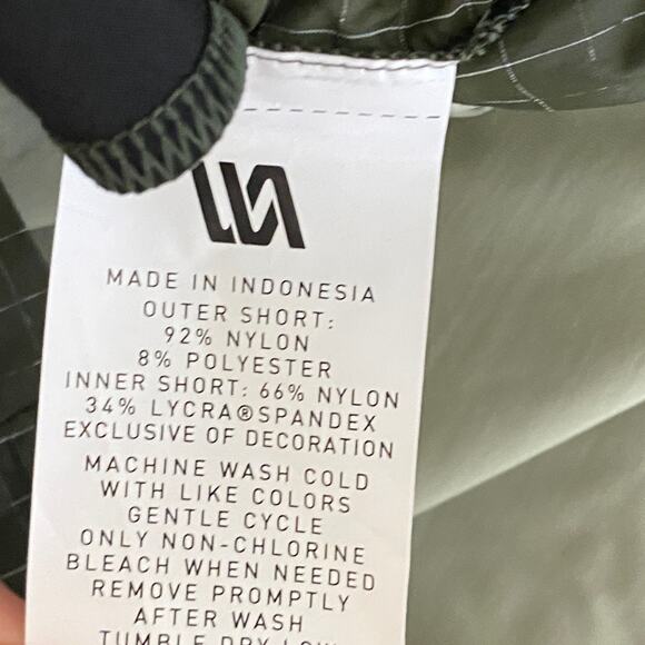 VRST Green Hybrid Run Shorts Mens Running Training Size 2XL - Picture 6 of 10